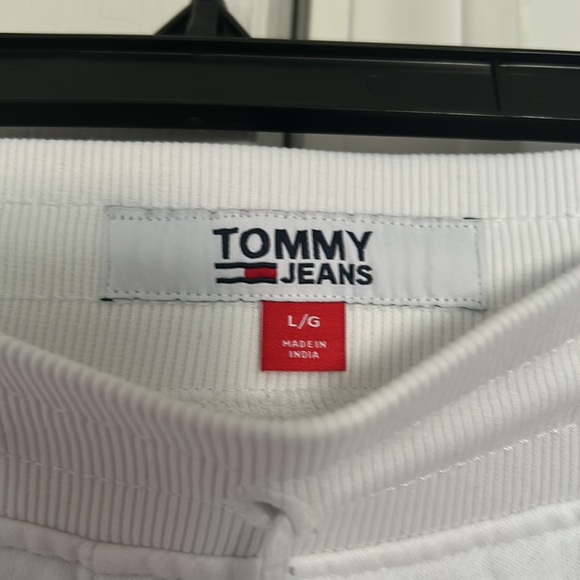 White Tommy Hilfiger Sweat pants -Size L - Picture 2 of 3